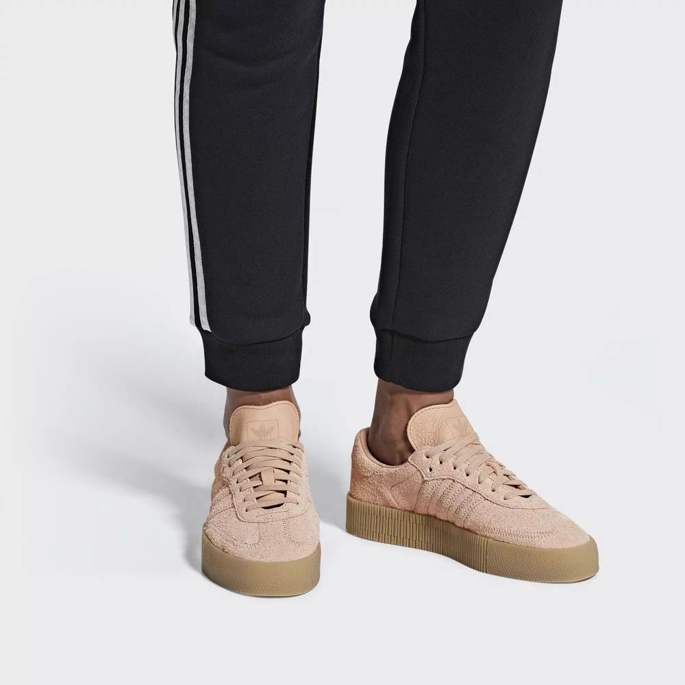 Adidas Samba Rose Tenis Rosas Para Mujer (MX-26608)